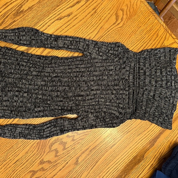 Charcoal and Sparkling Silver Sweater - Picture 2 of 3